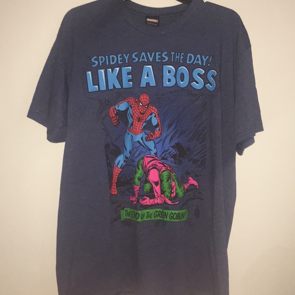 Marvel Spider-Man Green Goblin shirt sz XL